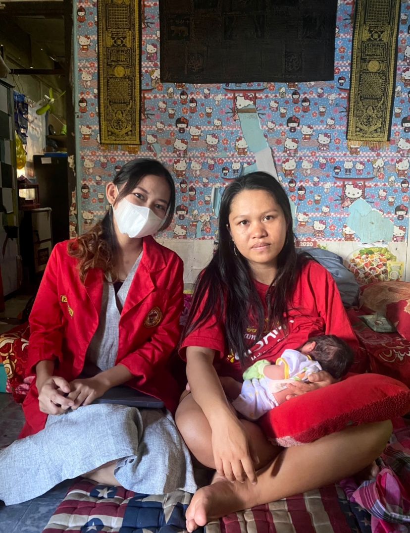 Kunjungan ketiga : Putra Kecil Ibu Limbong telah lahir melihat dunia – 30 April 2023